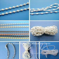 Composants à rouleaux, chaîne sans fil en plastique - Accessoires rideaux pour fenêtre, chaîne de perles verticales